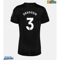 Tottenham Hotspur Radu Dragusin #3 Bortedrakt Dame 2025-26 Kortermet